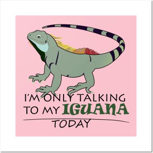 Iguana Posters and Art